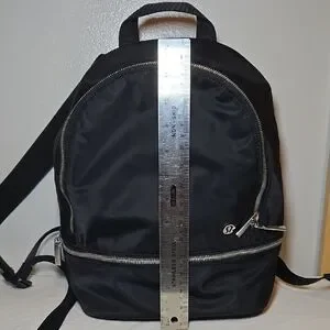 lululemon athletica Jet Black FullSize Backpack lululemon athletica | Bags | Lululemon Athletica Jet Black  main image 4